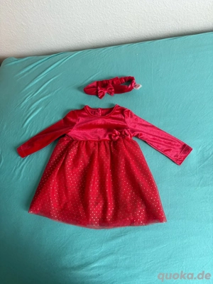 Kleid mit Stirnband in Größe 68 gebraucht guter Zustand