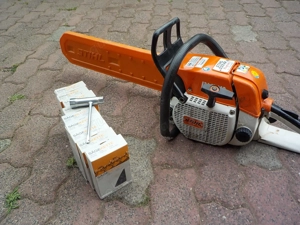 Stihl 038 Magnum , Motorsäge , Kettensäge THW
