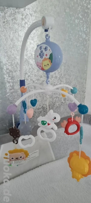 Baby Mobile mit Musik, Projektor, Licht