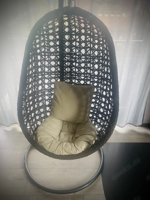 Hängesessel   Egg Chair mit Gestell   sehr guter Zustand