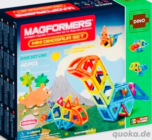 Magformers Mini Dinosaur Set 40 Teile Dinosaurier NEU OVP