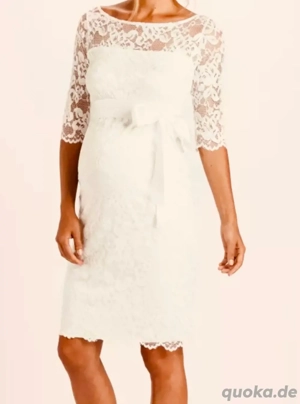 Tiffany Rose Mamarella Brautkleid Umstandsbrautkleid 40 42 Spitze