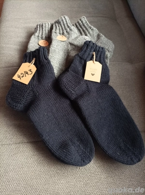 Socken handgestrickt 