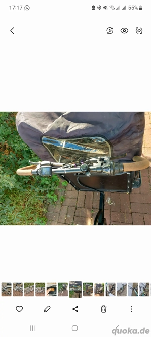 E bike Lastenrad top Zutstand  E Fahrrad