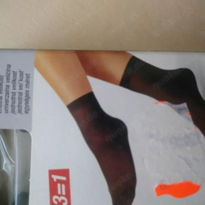 Nylonsöckchen schwarz