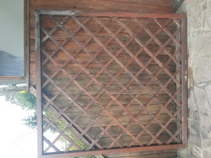 Rankgitter aus Lärchenholz