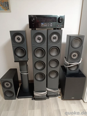 Heimkino-Set 5.1 mit AV-Receiver