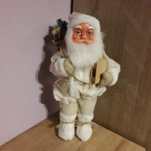 Weihnachtsmann weiss  