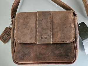 Neu! Edle JOBIS Damen Handtasche Leder ungetragen mit Etikett! TOP!