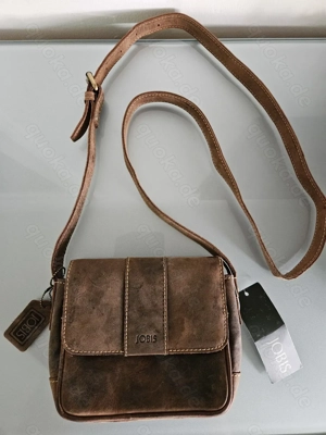 Neu! Edle JOBIS Damen Handtasche Leder ungetragen mit Etikett! TOP! Bild 3