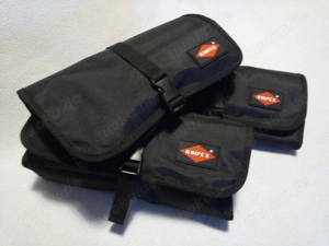 Knipex Zangenset mit Wera Schraubendrehern in 3 Rolltaschen