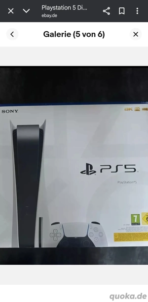 Playstation 5 mit 27 Spielen