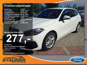 BMW 118 i Sport Line Leder/Stoff Navi PDC LED SHZ