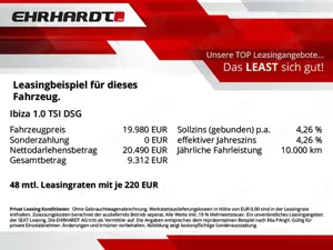 SEAT Ibiza 1.0 TSI DSG FR VIRTUAL*NAVI*LED*ACC*PDC*KAMERA*... Bild 2