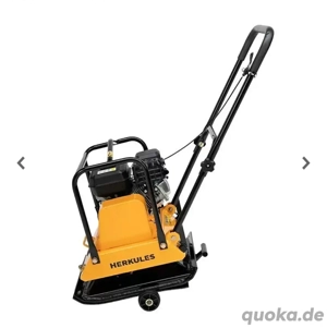 Rüttelplatte 88kg Miete Bau Pflaster Hof Pool Garten Stellplatz Gartenhaus 