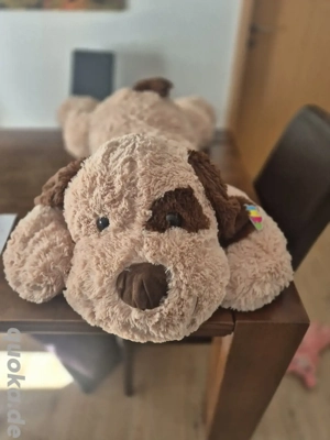 Stoffhund xxl von Aliki 120 cm