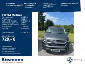 Volkswagen T6.1 Multivan Generation Six 2.0TDI NAVI LED KAM