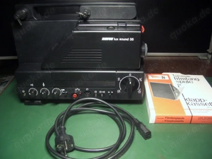 Revue lux sound 35 Super 8 Tonfilmprojektor für große Spulen 
