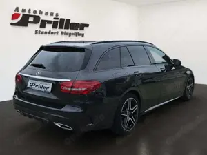 Mercedes-Benz C 220 d T Night Edition/NAVI/LED/AMG/Teil-Leder Bild 3