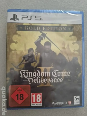 Kingdom Come Deliverance 2 Gold Edition PS5 NEU in Folie