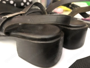 Damen Sandalen, schwarz, Gr. 6 (39)