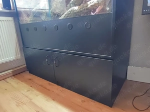 Terrarium 120x60x200 mit Glasfaser-Echtfelswand wie NEU! Bild 2