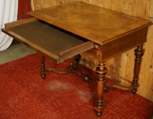 Antiker Mahagoni-Schreibtisch Tisch Chef Schreibtisch buro Desk