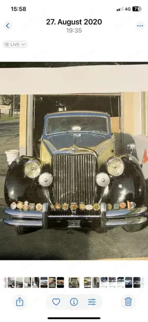 Jaguar Others 4 Türige Limousine mit großem Schiebedach