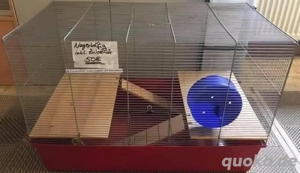 Hamsterkäfig mit Zubehör