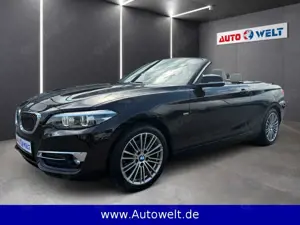 BMW 218 i Cabrio Luxury Leder LED Nav Sitzhz Klima