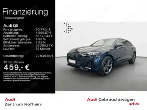 Audi Q8 55 TFSIe qu S line tip*Air*HUD*Matrix*Virtual