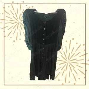 TRACHTEN-Leinenkleid von Berwin & Wolff Farbe Dunkelgrün Größe 44 Neu Neupreis 1899 Euro 