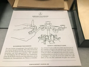 Wendt & Kühn guterhaltener Kerzenleuchter Erzgebirge  Bild 3