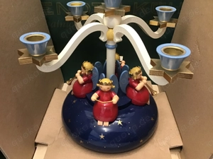 Wendt & Kühn guterhaltener Kerzenleuchter Erzgebirge 