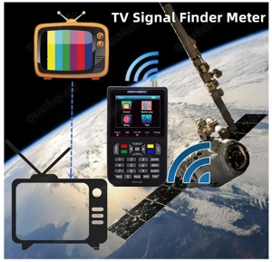 Digital Satfinder, V9 Digital Satellite Signal Finder 