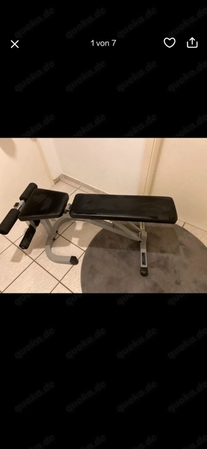 Powerline Hantelbank Schwarz