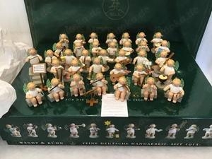 Wendt & Kühn,guterhaltene 35 Engel + Schlummerkiste Erzgebirge 