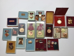 DDR Orden Medaillen Abzeichen Set Sammlung Konvolut 