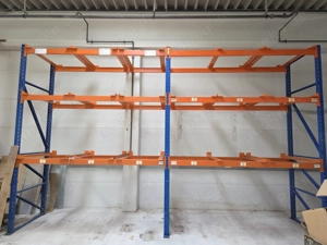 Hochregal, Schwerlastregal 2150 kg  pro 2,7m Regallänge