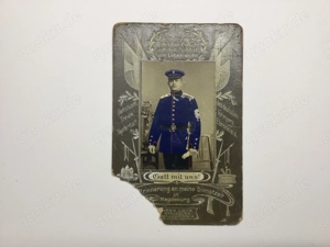 Fotografie Alt Antik Soldat Preußen 