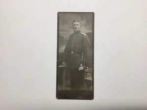 Soldat WK1 posiert Sammler Fotografie Antik 
