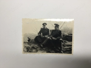 zwei junge Soldaten Fotografie Alt Antik WK2 