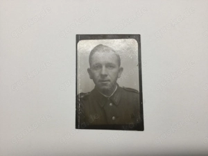 Portrait Fotografie Alt Antik Deutscher Soldat WK2 