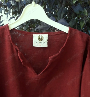  Hemd Mittelalterhemd - NEU - Größe L - Farbe wie auf Bild 4 Bild 3