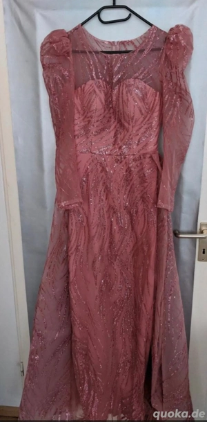 Abendkleid Rosa  Bild 4