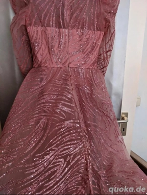 Abendkleid Rosa  Bild 3