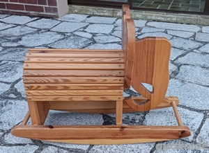 Schaukelelefant aus Holz