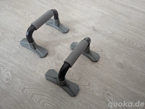 Liegestütze Push Up Bars Fitness Griffe Bodybuilding Set 2 Paar NEU Liegestützegriffe Gym Training  Bild 5