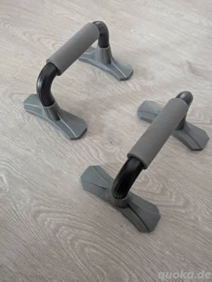 Liegestütze Push Up Bars Fitness Griffe Bodybuilding Set 2 Paar NEU Liegestützegriffe Gym Training  Bild 4