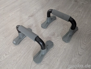 Liegestütze Push Up Bars Fitness Griffe Bodybuilding Set 2 Paar NEU Liegestützegriffe Gym Training  Bild 2